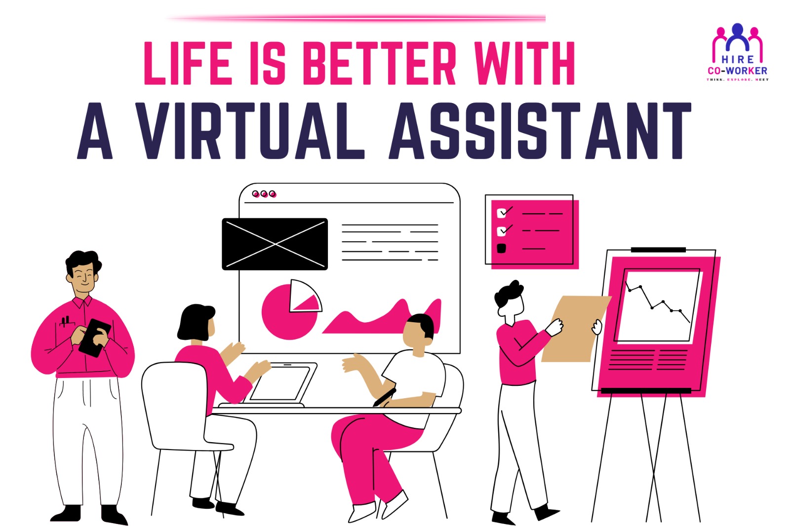 Hire Co-Worker website